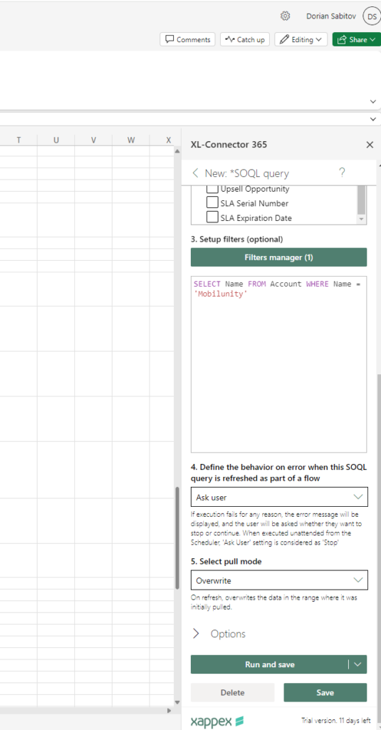 SOQL criteria