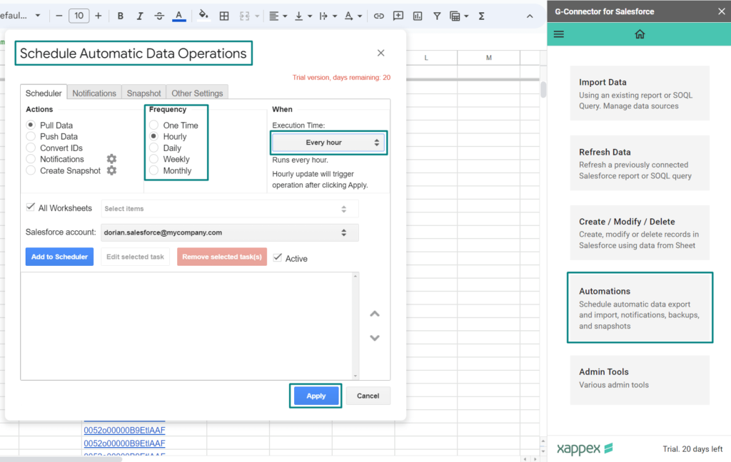 Automating Data Syncs with Scheduled Jobs