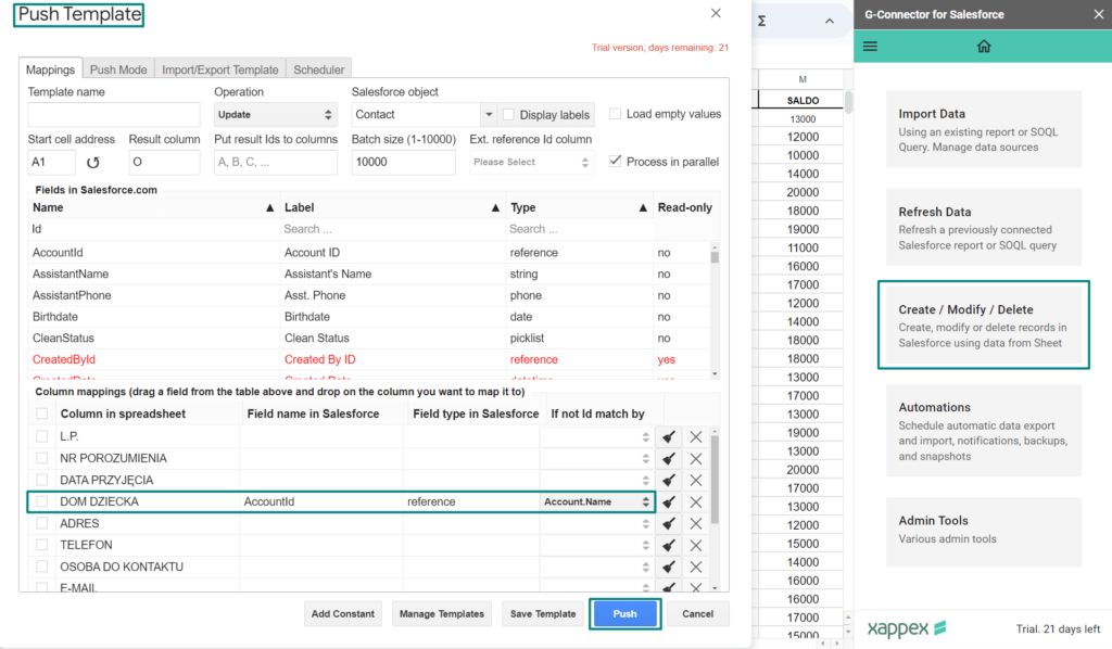 Use any text field instead of ID