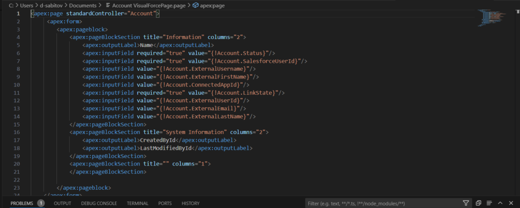 Generating Visualforce Pages from Page Layouts example