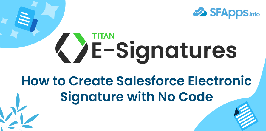 How to Create Salesforce Electronic Signature with No Code