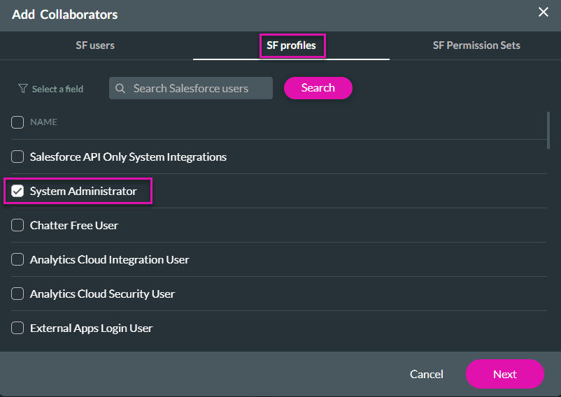 Set up collaborators