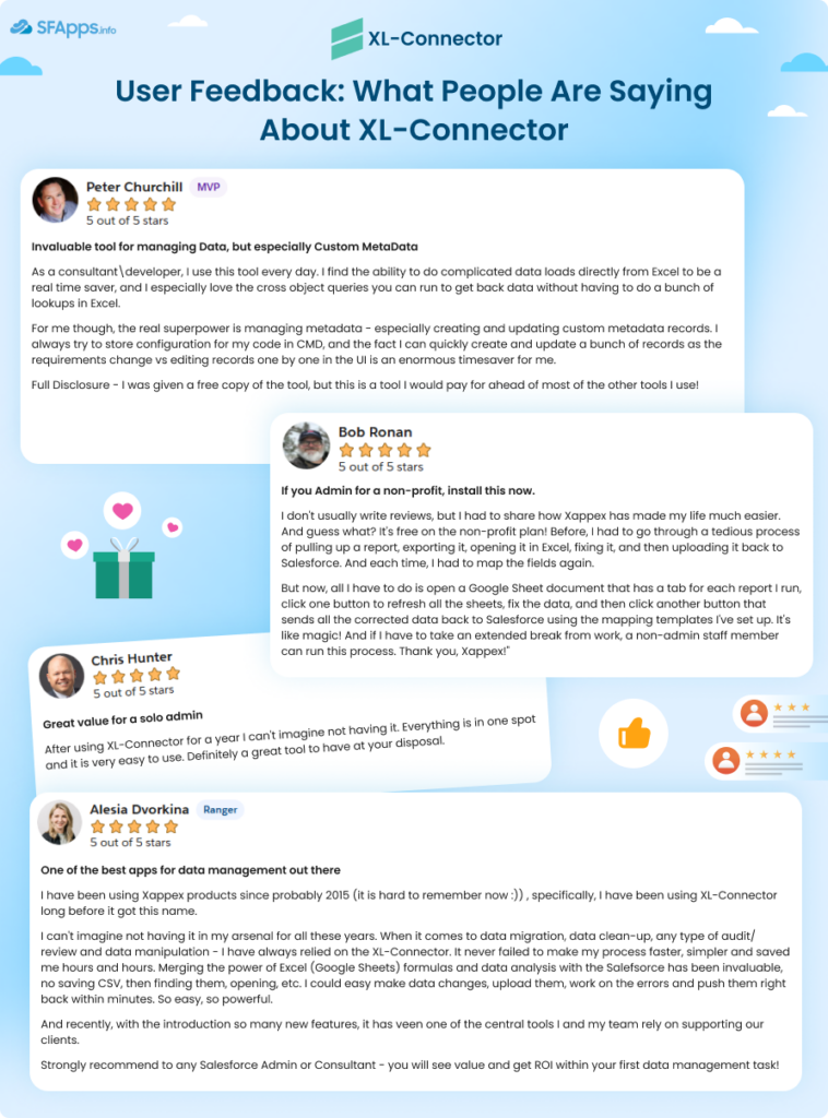 XL-Connector Appexchange Reviews