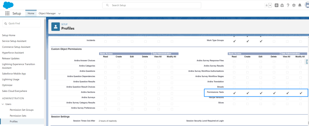 Check all changes in Salesforce