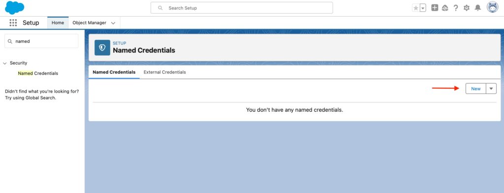 Salesforce Named Credentials