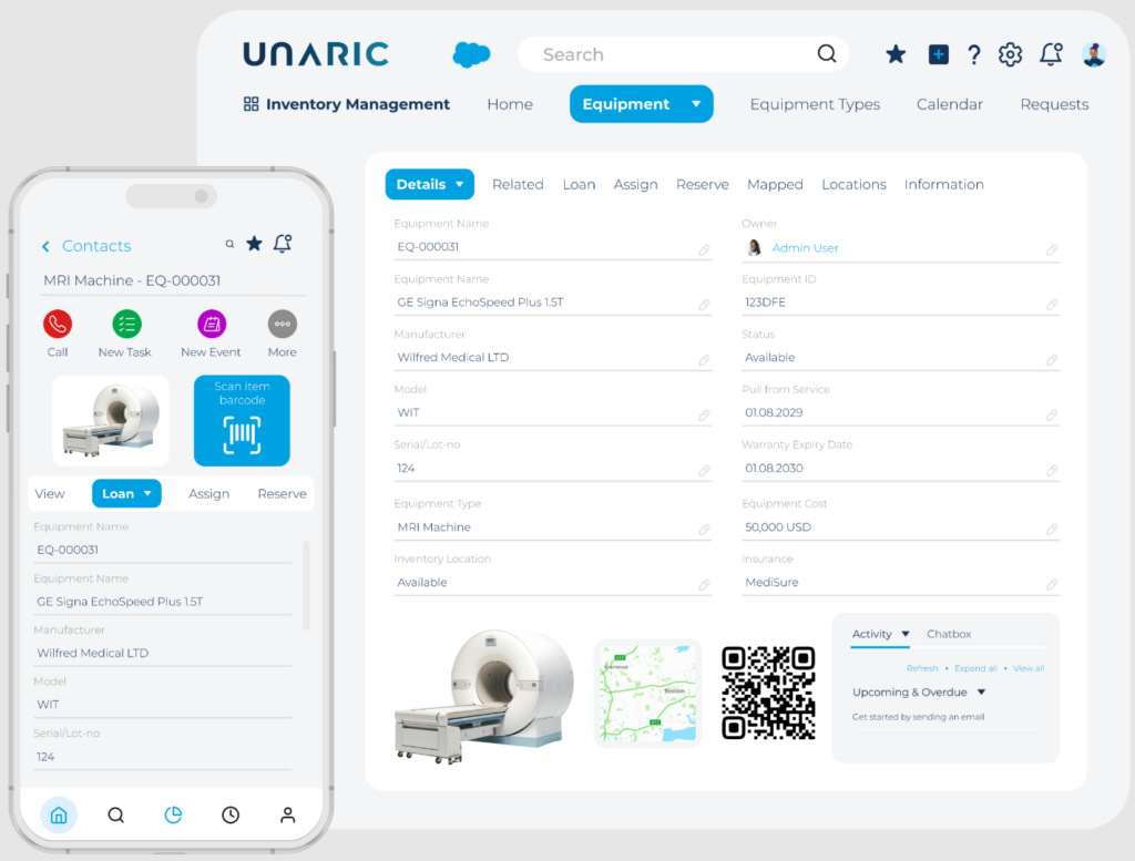 Unaric Inventory Management