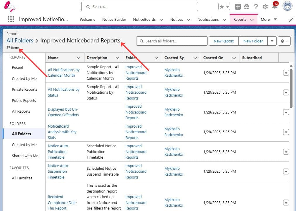 Improved Apps’ Pre-installed Reports and Dashboards