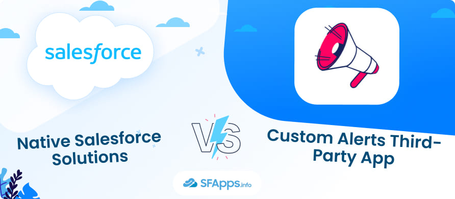 Native Salesforce Solutions vs. Custom Alerts Third-Party App